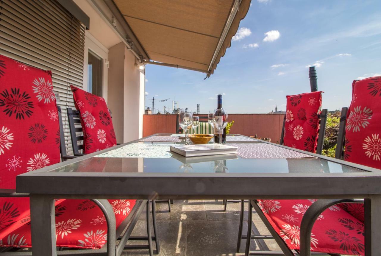 Margaret Apartment For 5 People With Panorama Terrace Budapeste Exterior foto